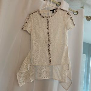 Dramatic Peplum Flare Top